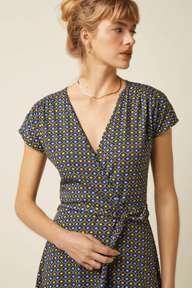 King Louie Abigail Dress Blend Black - Afbeelding 2