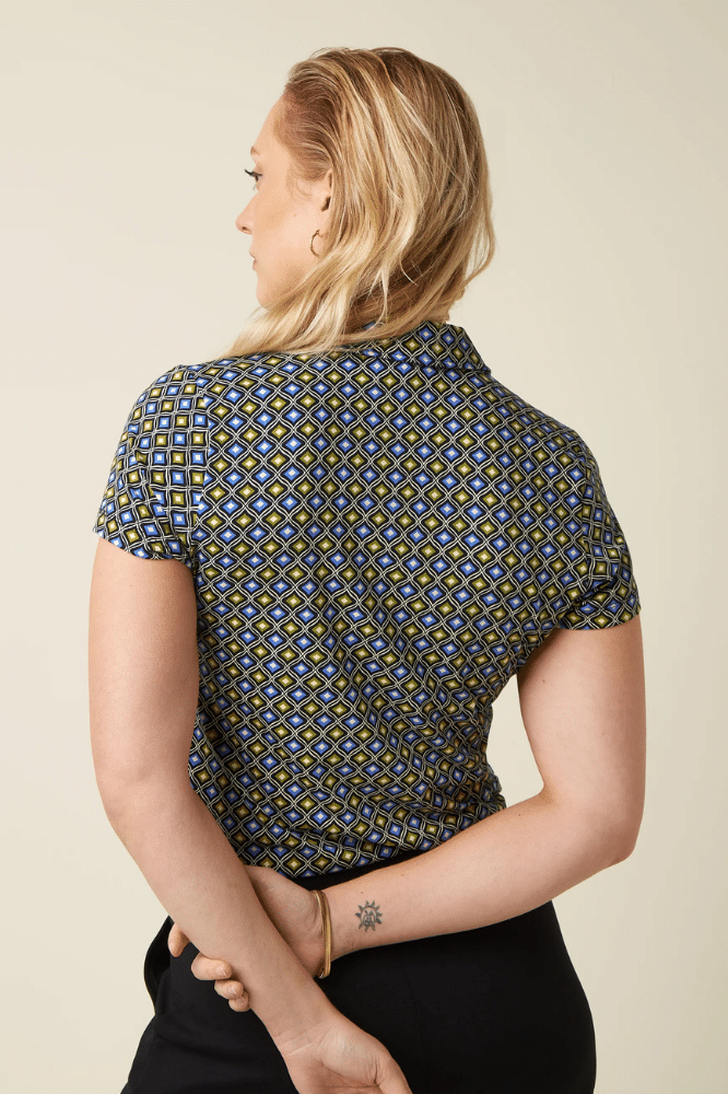 King Louie Blouse Blend Black - Afbeelding 2