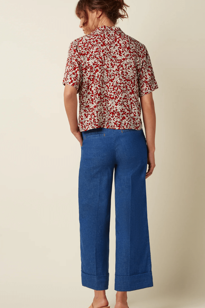 King Louie Elsie Blouse Paradis Chili Red - Afbeelding 2