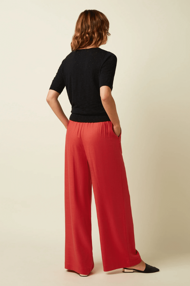 King Louie Irma Pants Cameron Red - Afbeelding 3