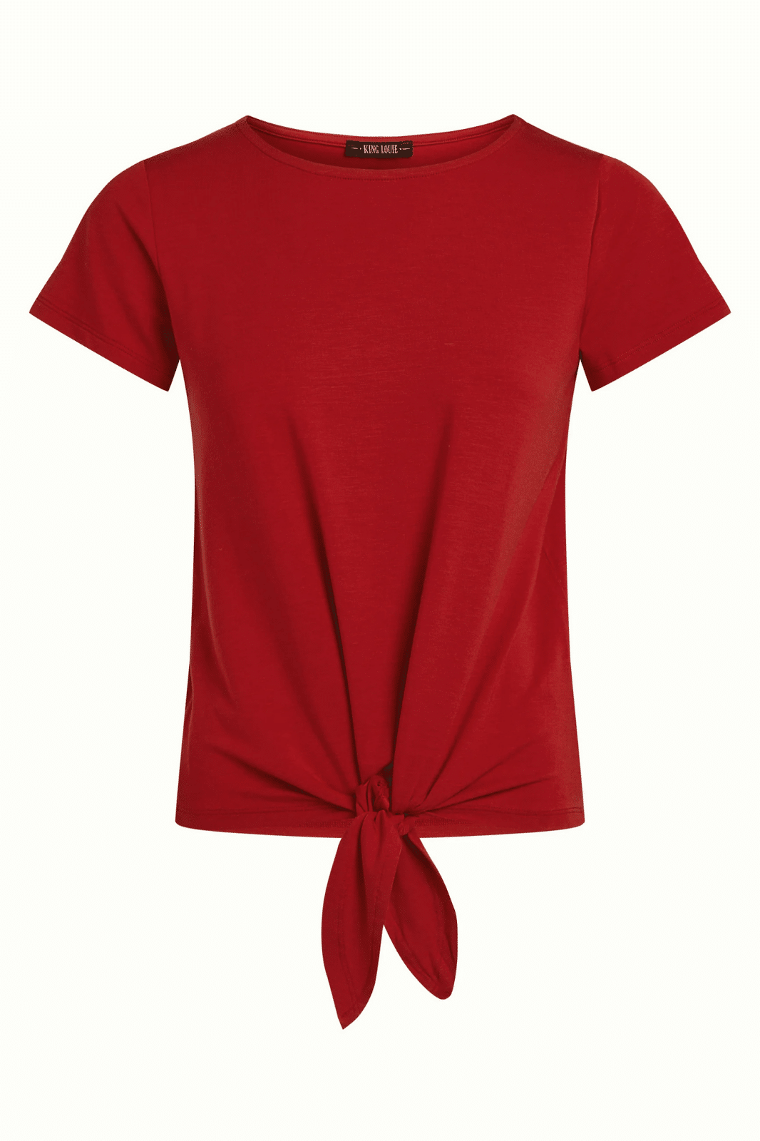 King Louie Knot Shirt Tulum Chili Red - Afbeelding 4