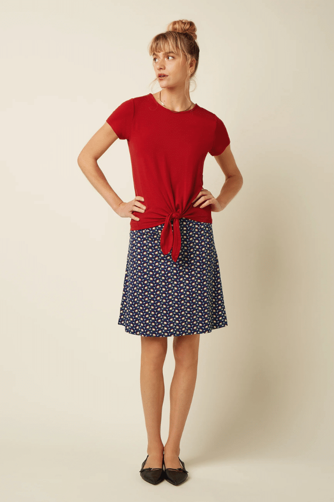 King Louie Knot Shirt Tulum Chili Red - Afbeelding 2