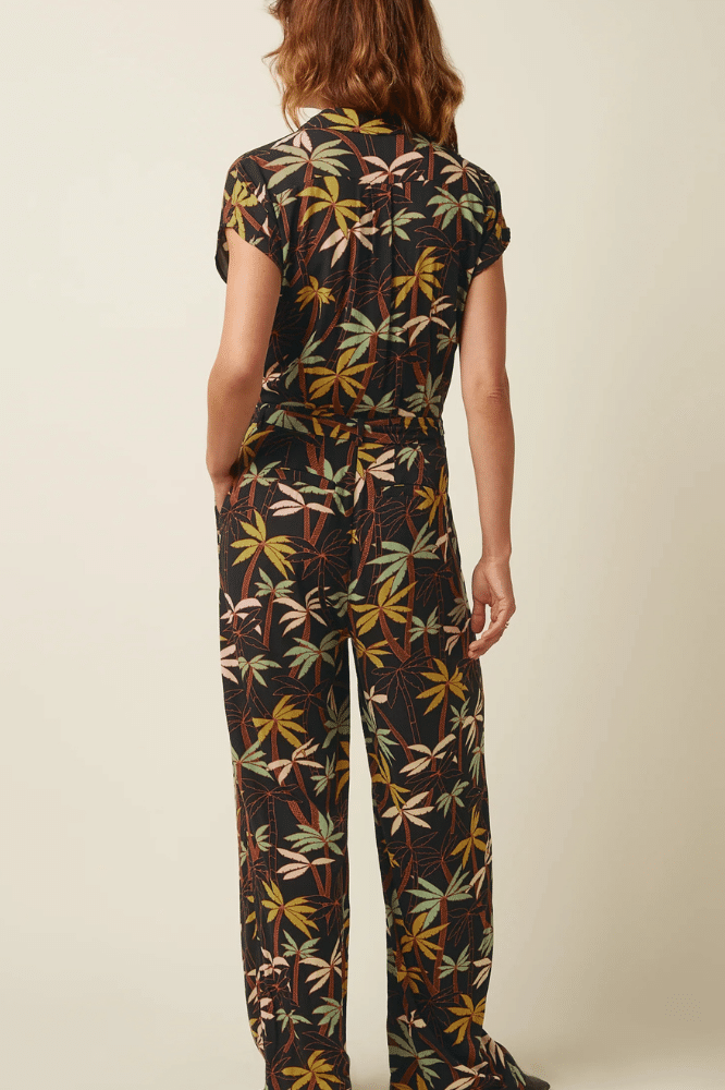 King Louie Maria Jumpsuit La Rochelle Black - Afbeelding 2