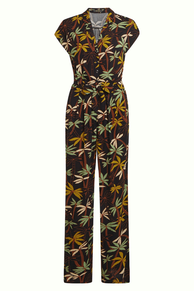 King Louie Maria Jumpsuit La Rochelle Black - Afbeelding 4