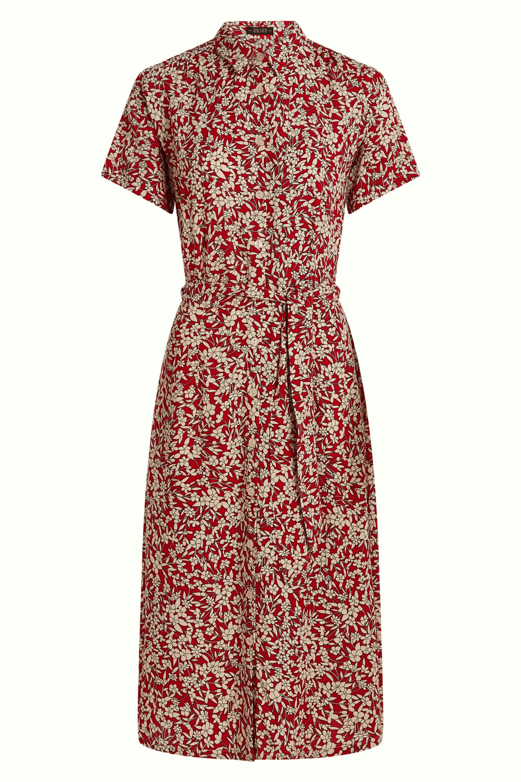 King Louie Olive Dress Paradis Chili Red - Afbeelding 4