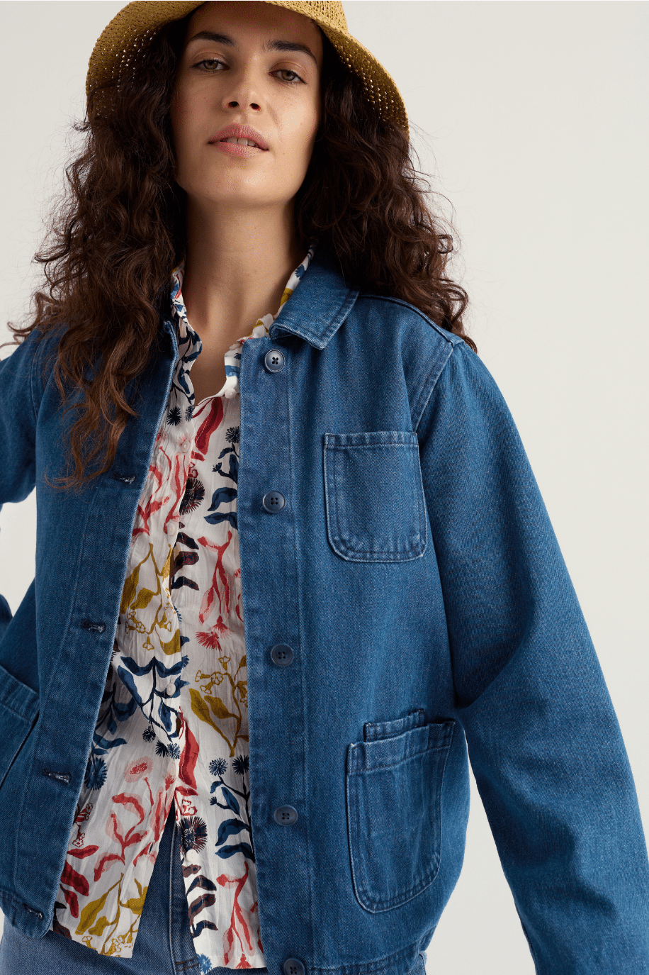 Seasalt Cornwall Reading Jacket Mid Wash High Twist