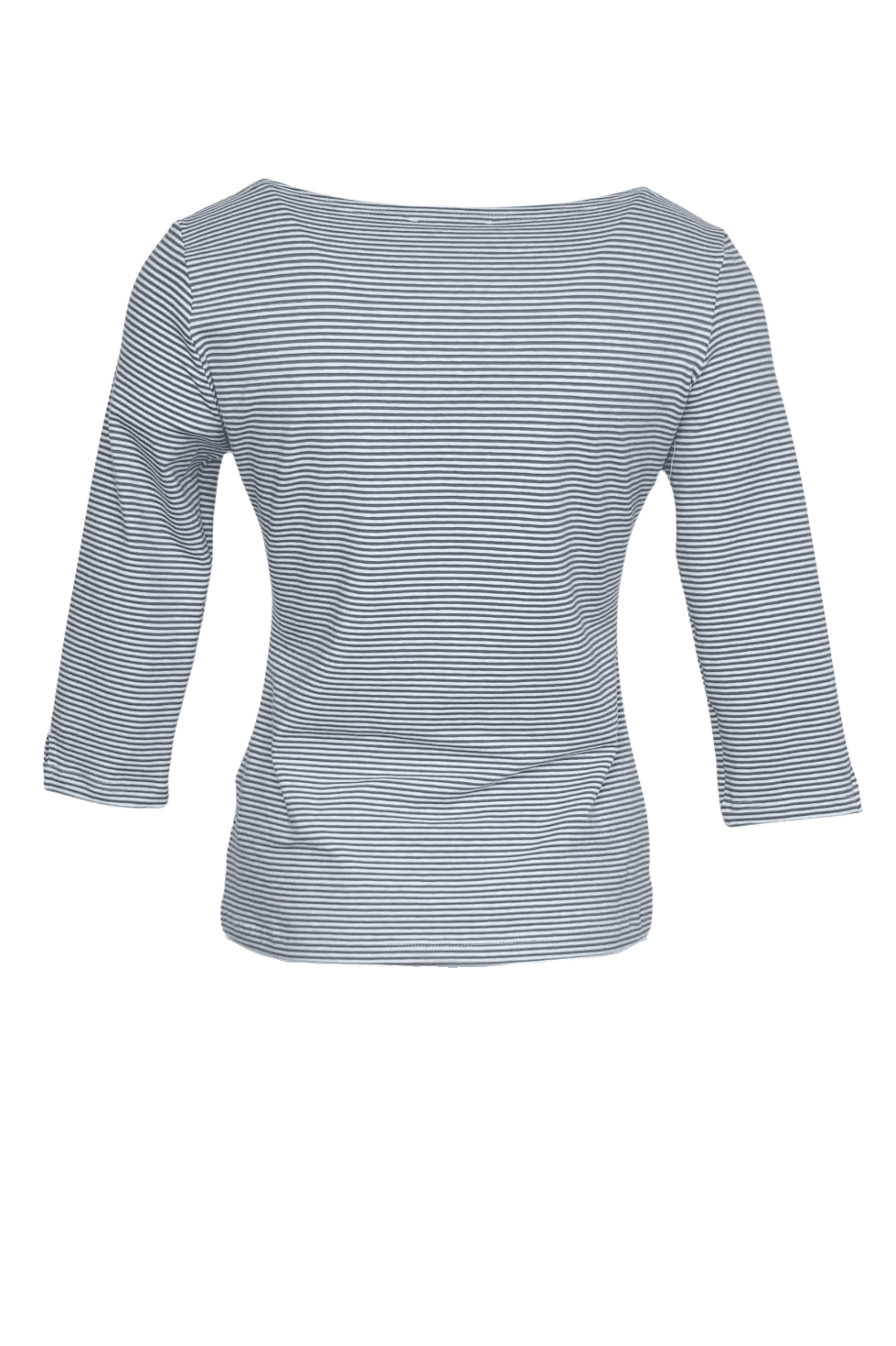 Very Cherry Boatneck Top Ministripe Bluegris - Afbeelding 4