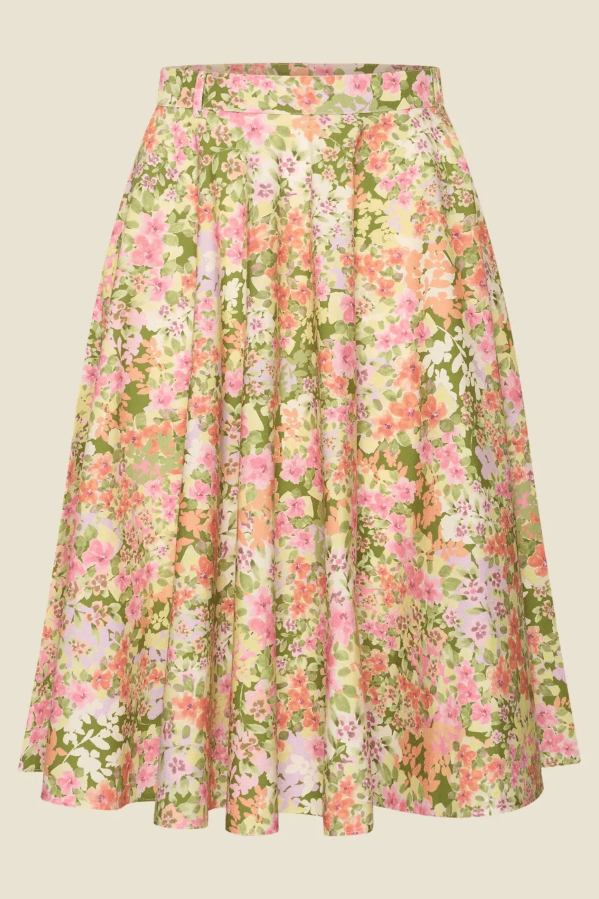 Very Cherry Circle Skirt Monet Garden - Afbeelding 6