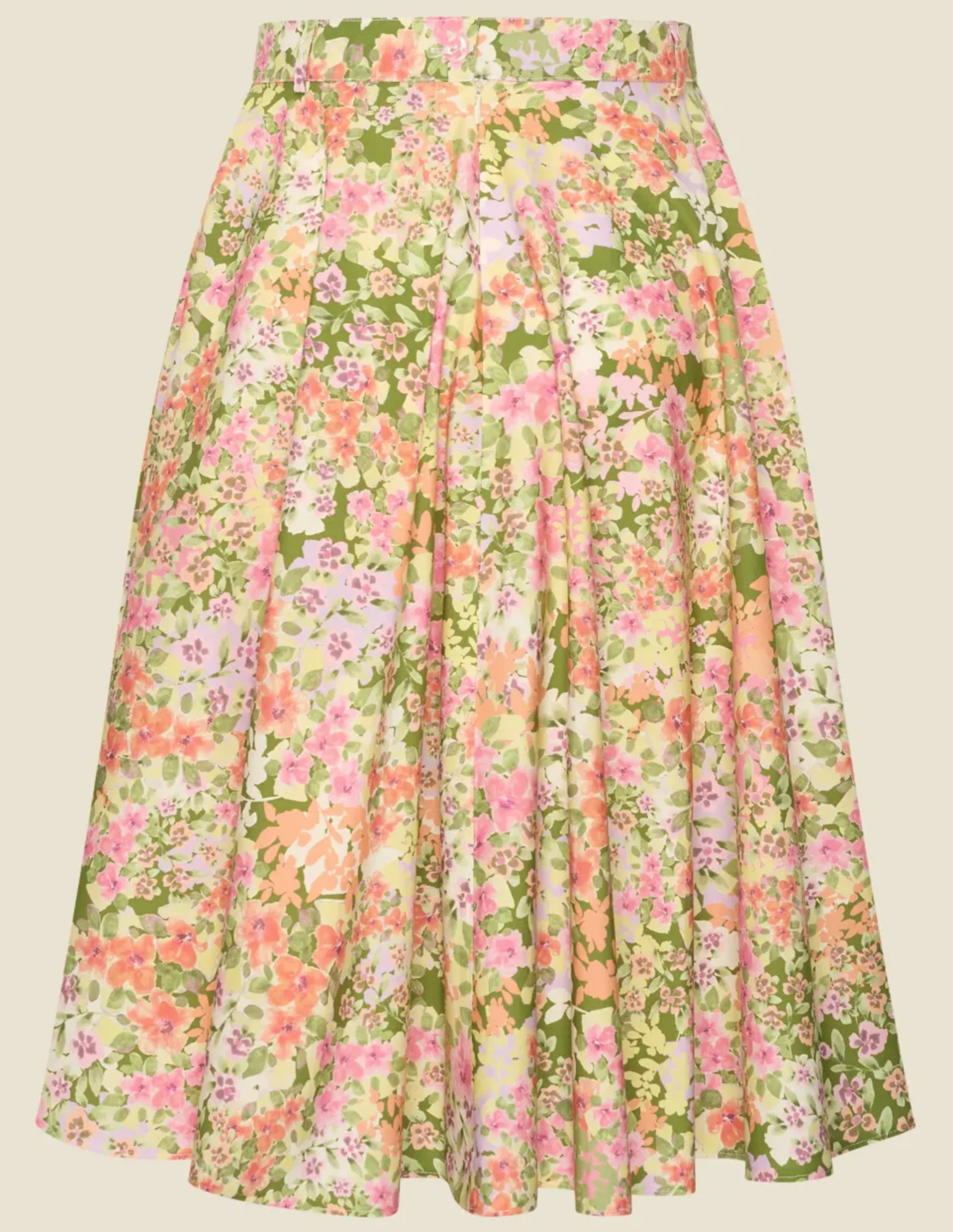 Very Cherry Circle Skirt Monet Garden - Afbeelding 4
